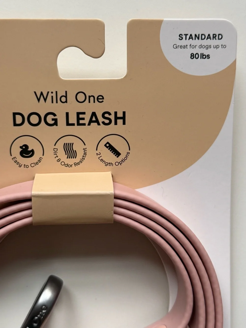 Wild One Waterproof Dog Leash - Standard Size - Pink